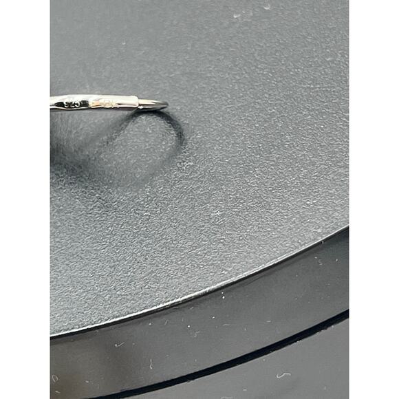 DK 925 Designer Sterling Silver Trillion Cut Green Amethyst Leverback Earrings - Picture 6 of 10